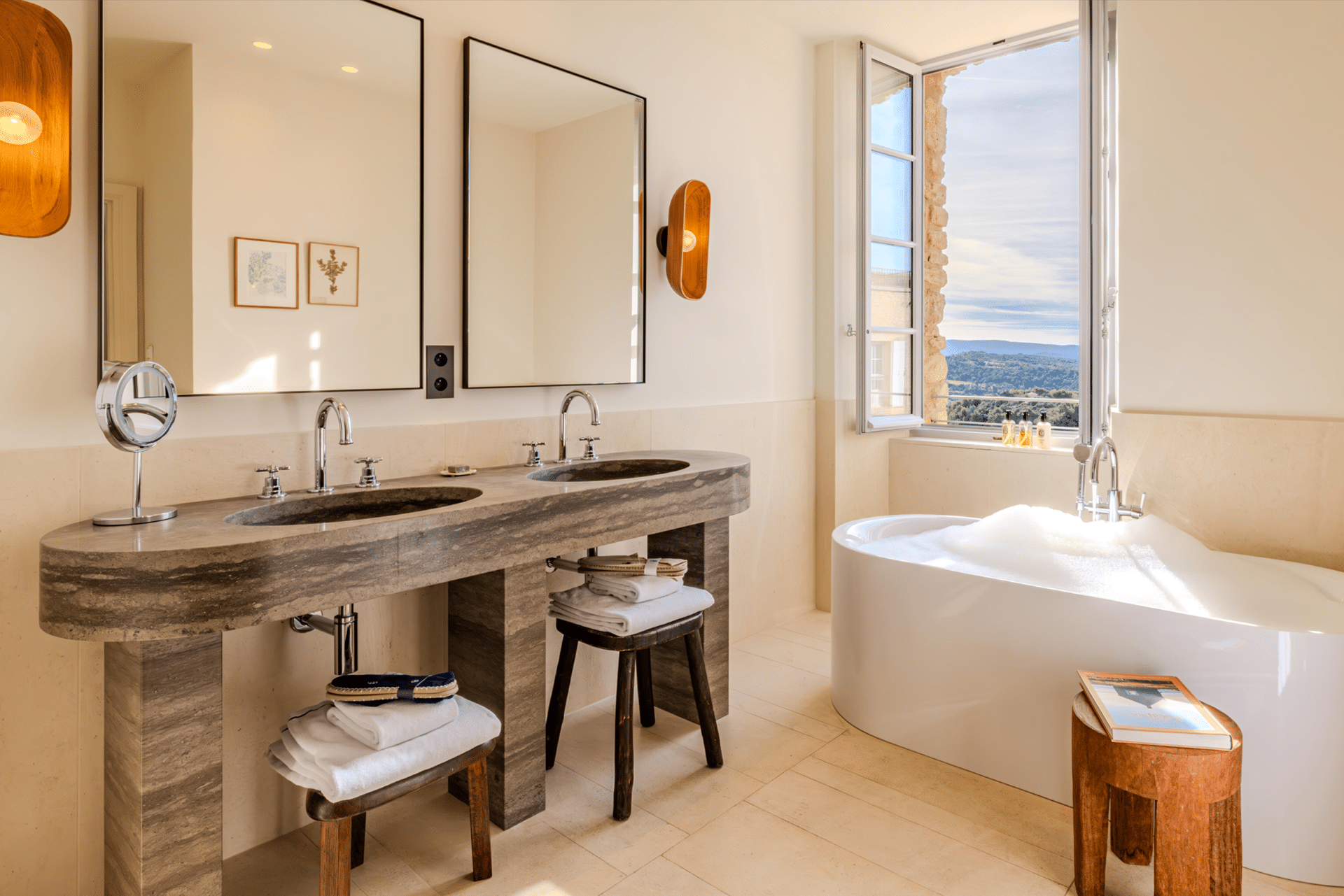 Salle de Bain Hôtel Crillon Le Brave