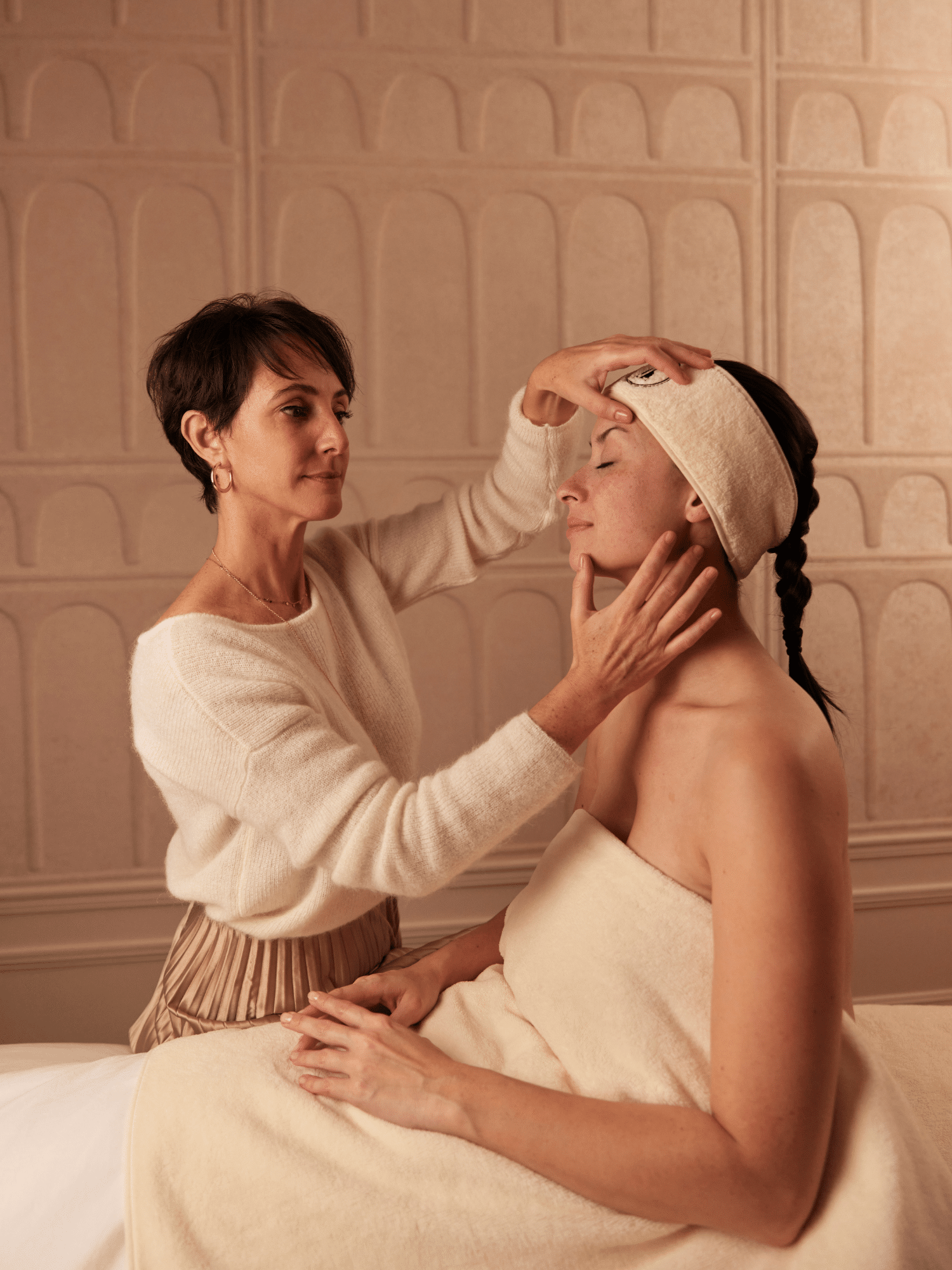 Massage facial Delphine Langlois