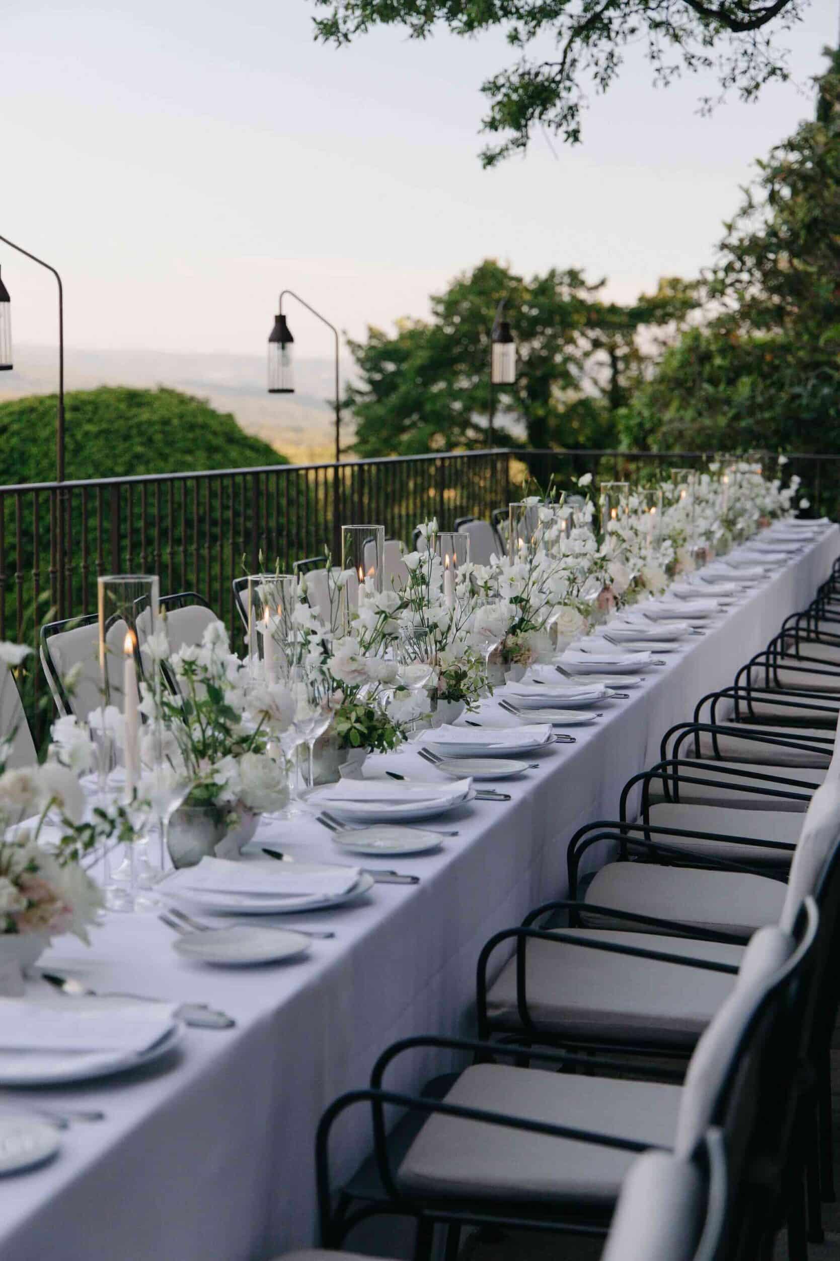 Table mariage Crillon le Brave